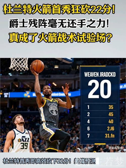 格林砍22分 火箭轻取爵士